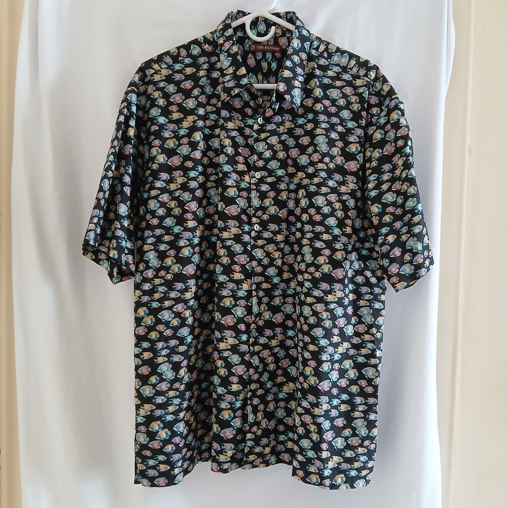 Tori Richard Tropical Hawaiian Shirt Size XL Made in USA